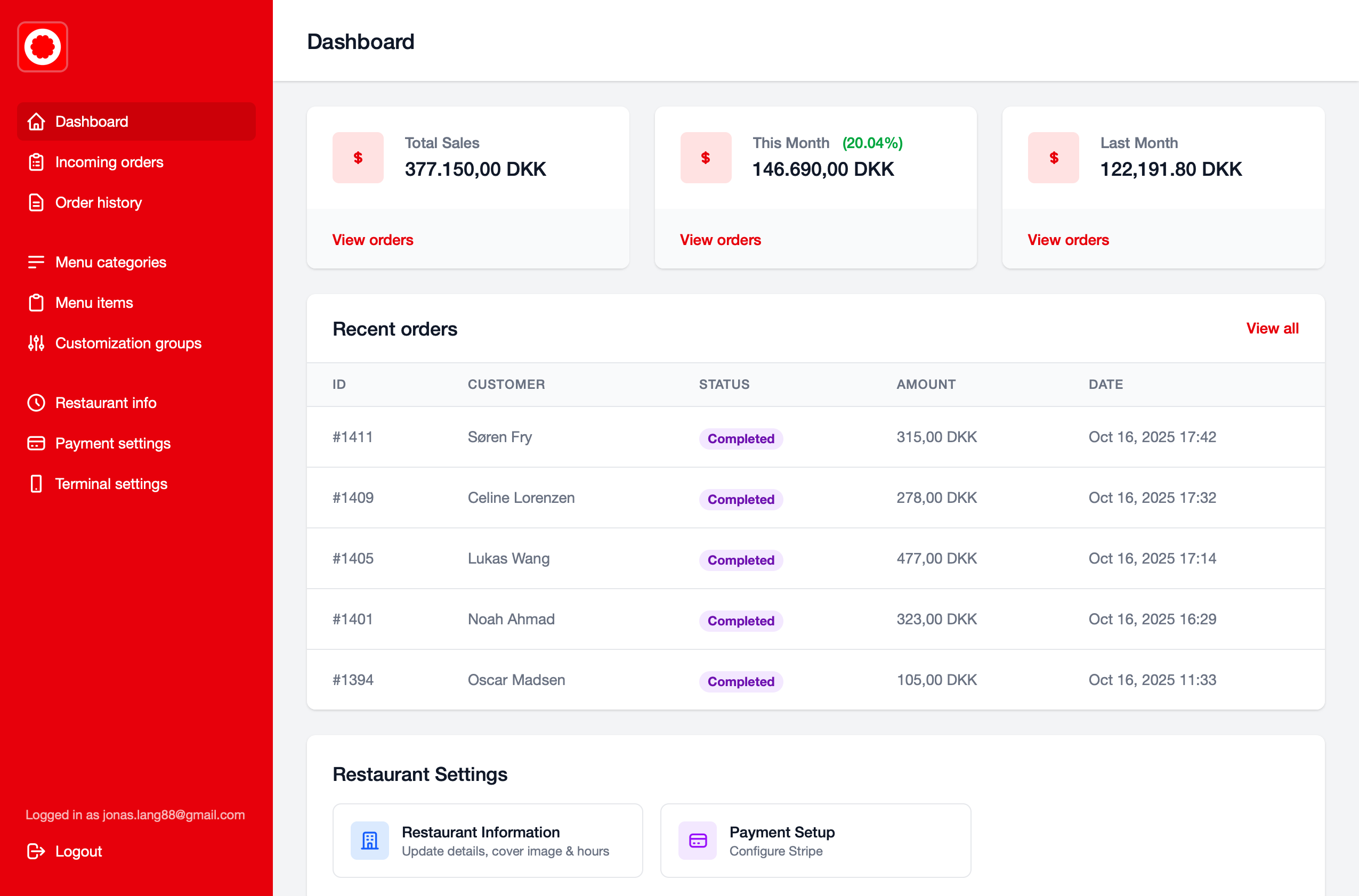 Platia Admin Dashboard